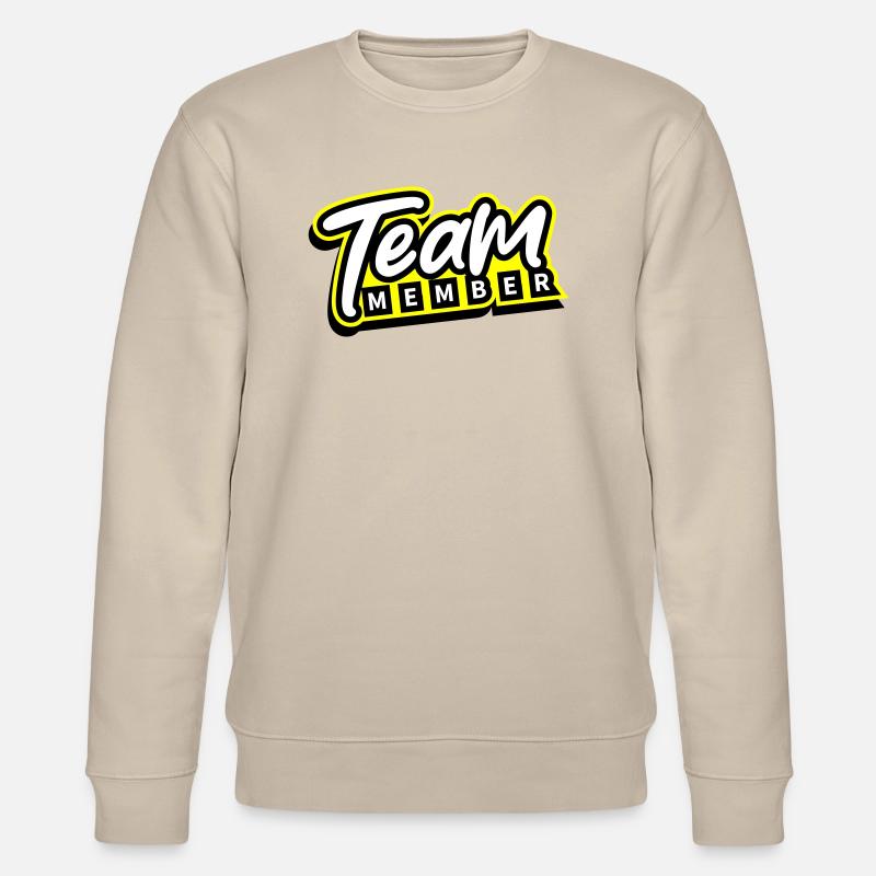 Team Mitglied - Stanley/Stella Unisex Bio-Sweatshirt CHANGER  - Beige