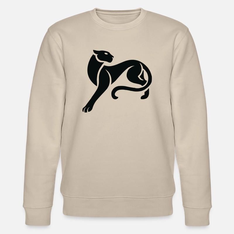 panther - Stanley/Stella Unisex Bio-Sweatshirt CHANGER  - Beige