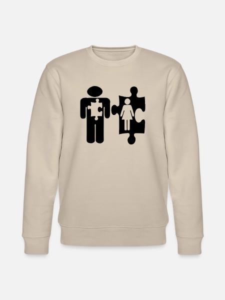 Miss. Right - Stanley/Stella CHANGER Unisex Organic Sweatshirt - beige