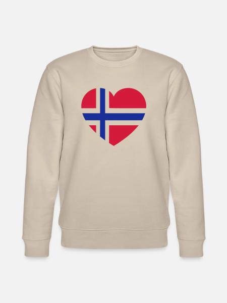 norge - Stanley/Stella CHANGER Unisex Organic Sweatshirt - beige