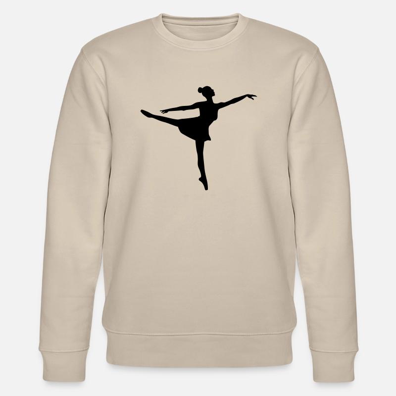 Dance Female de - Stanley/Stella Unisex Bio-Sweatshirt CHANGER  - Beige