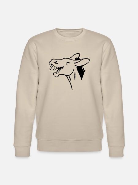 ass gapes - Stanley/Stella CHANGER Unisex Organic Sweatshirt - beige