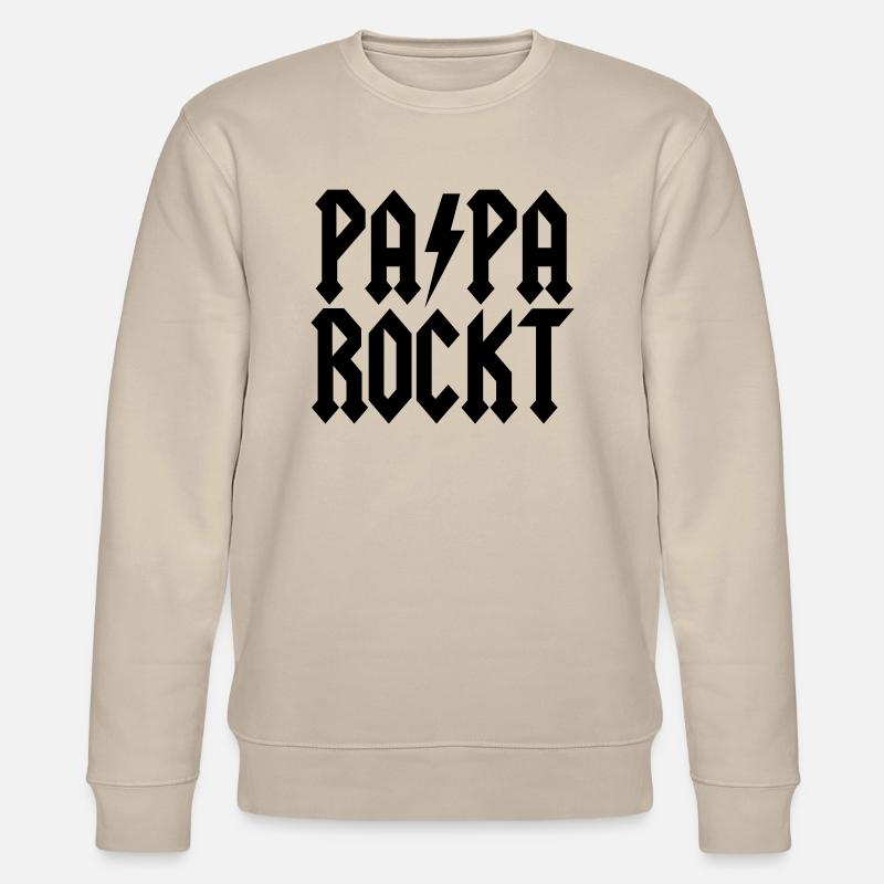Papa - Stanley/Stella Unisex Bio-Sweatshirt CHANGER  - Beige