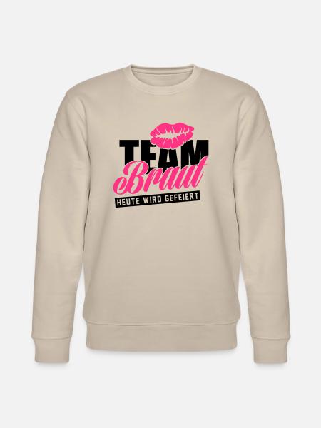 Hen night - team bride - Stanley/Stella CHANGER Unisex Organic Sweatshirt - beige