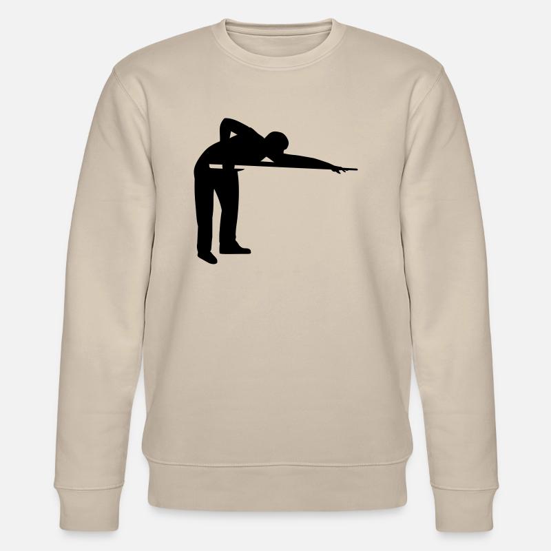 Billard - Stanley/Stella Unisex Bio-Sweatshirt CHANGER  - Beige