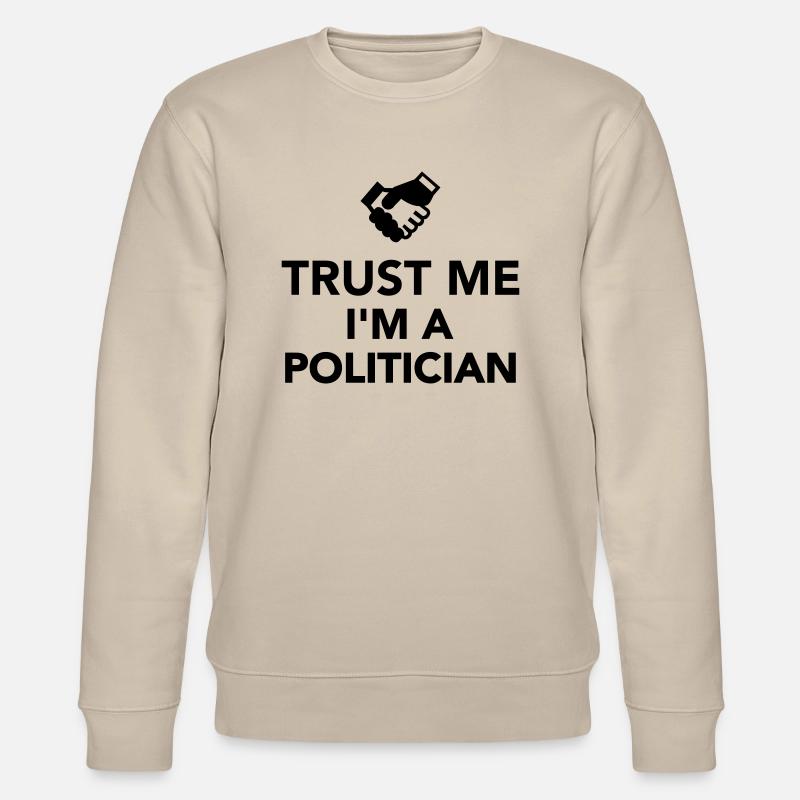 Politiker - Stanley/Stella Unisex Bio-Sweatshirt CHANGER  - Beige