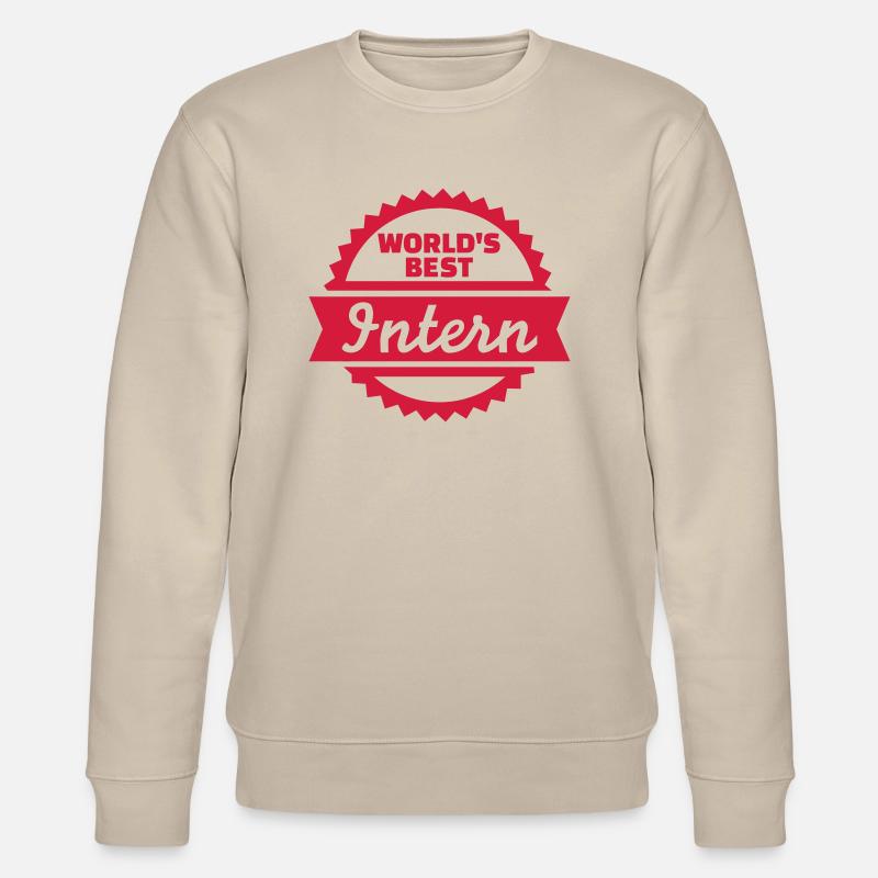 Praktikant - Stanley/Stella Unisex Bio-Sweatshirt CHANGER  - Beige