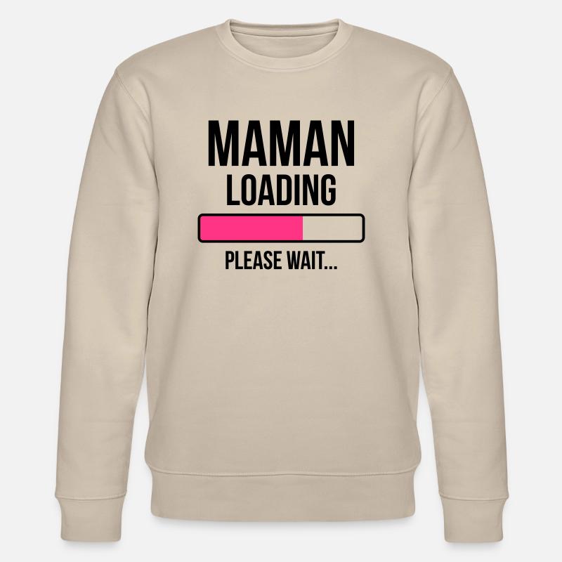 Maman loading Please Wait... - Sweat bio CHANGER Stanley/Stella Unisexe - beige