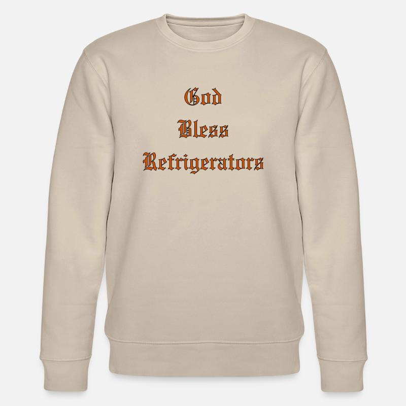 GodBlessRefrigerators - Stanley/Stella Unisex Bio-Sweatshirt CHANGER  - Beige