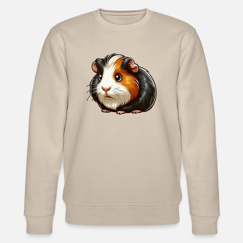 Meerschweinchenfell - Stanley/Stella Unisex Bio-Sweatshirt CHANGER  - Beige