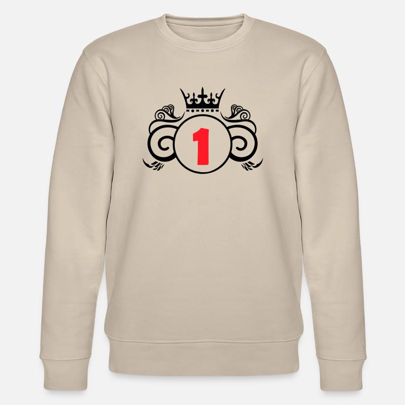 wappen 1 - Stanley/Stella Unisex Bio-Sweatshirt CHANGER  - Beige
