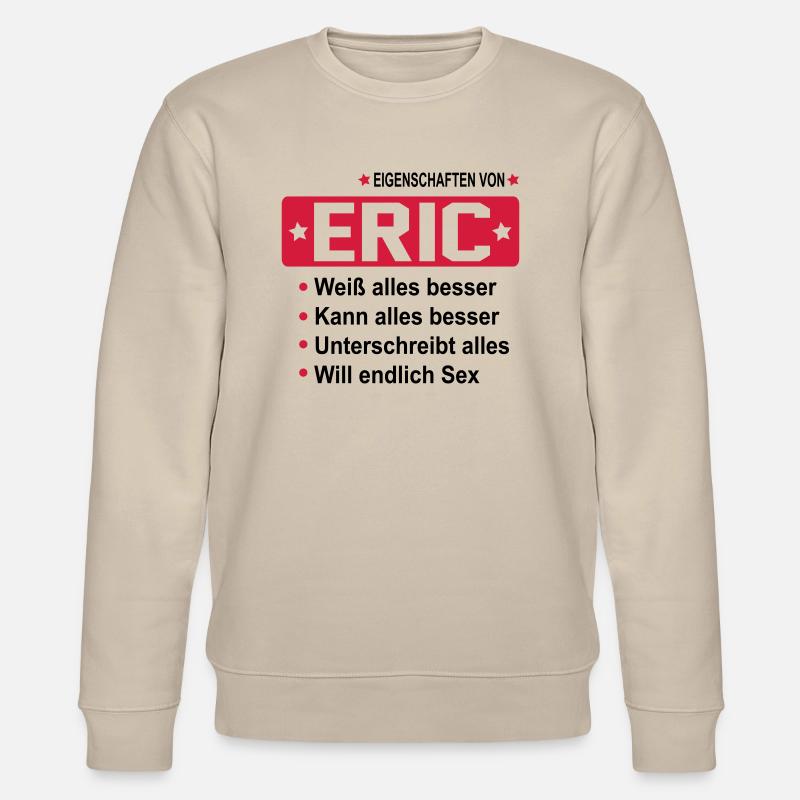 eric - Stanley/Stella Unisex Bio-Sweatshirt CHANGER  - Beige