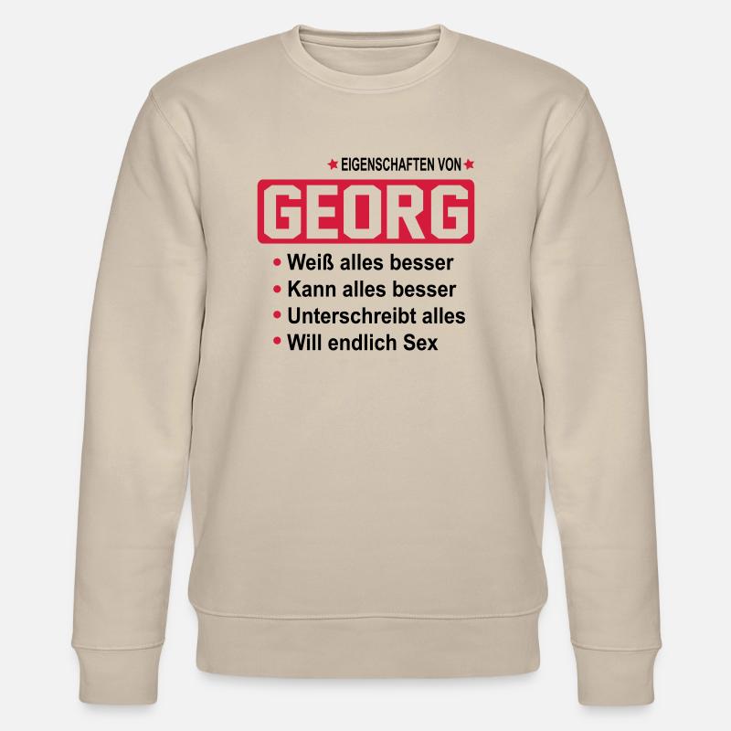 georg - Stanley/Stella Unisex Bio-Sweatshirt CHANGER  - Beige
