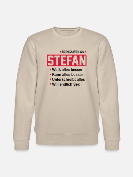 stefan - Stanley/Stella Unisex Bio-Sweatshirt CHANGER - Beige