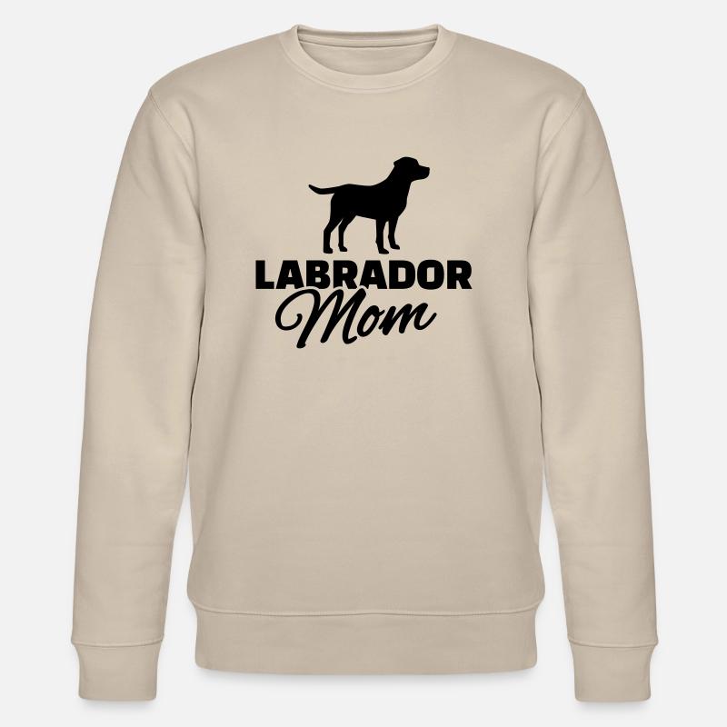 Labrador Mom - Stanley/Stella CHANGER Unisex Organic Sweatshirt - beige