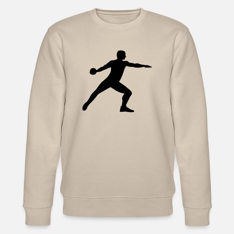 Lancer du disque - Sweat bio CHANGER Stanley/Stella Unisexe - beige