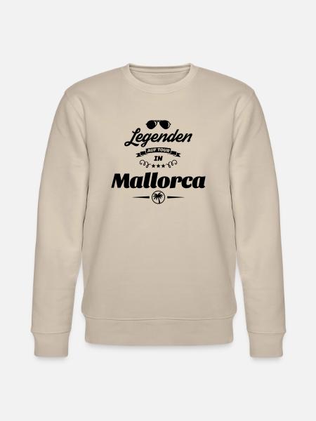 mallorca legenden - Stanley/Stella Unisex Bio-Sweatshirt CHANGER  - Beige