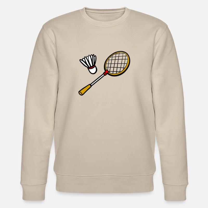 Badminton - Stanley/Stella Unisex Bio-Sweatshirt CHANGER  - Beige