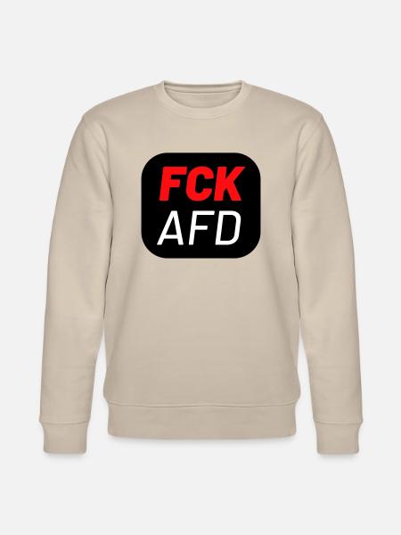 FCK AFD - Sweat bio CHANGER Stanley/Stella Unisexe - beige