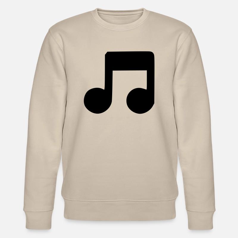 Musiknote - Stanley/Stella Unisex Bio-Sweatshirt CHANGER  - Beige