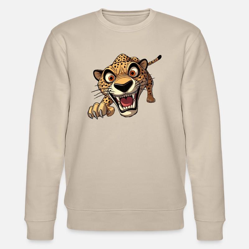 Attaques de guépards - Sweat bio CHANGER Stanley/Stella Unisexe - beige
