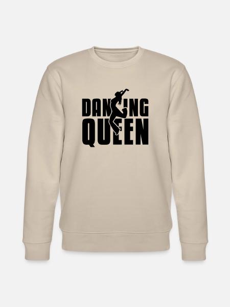 dancing queen - Stanley/Stella CHANGER Unisex Organic Sweatshirt - beige
