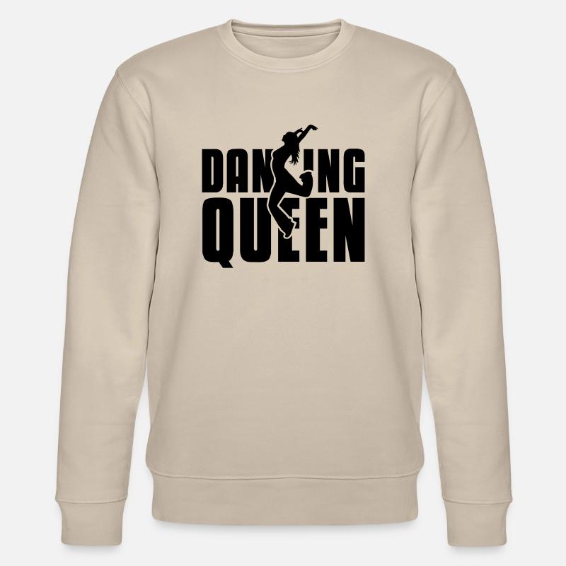 dancing queen - Stanley/Stella Unisex Bio-Sweatshirt CHANGER - Beige