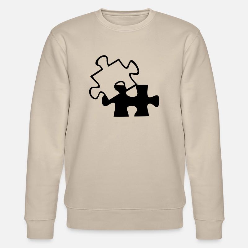 Wrong Part einfarbig - Stanley/Stella Unisex Bio-Sweatshirt CHANGER  - Beige
