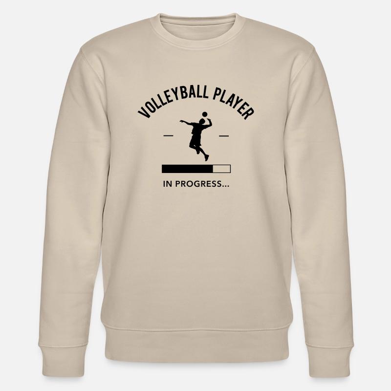 Volleyball Player loading - Sweat bio CHANGER Stanley/Stella Unisexe - beige