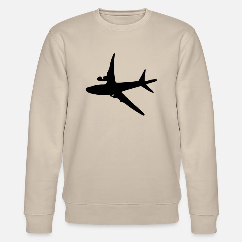 Avion -6 - Sweat bio CHANGER Stanley/Stella Unisexe - beige