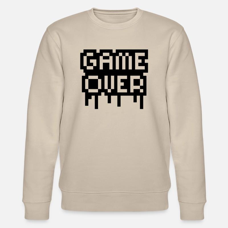 Game Over Stamp - Sweat bio CHANGER Stanley/Stella Unisexe - beige