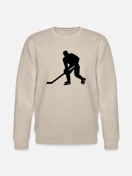 Eishockey - Stanley/Stella Unisex Bio-Sweatshirt CHANGER - Beige