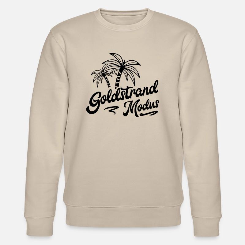 goldstrand modus - Stanley/Stella Unisex Bio-Sweatshirt CHANGER  - Beige
