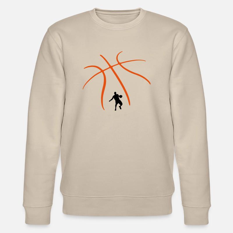 Basketball - Stanley/Stella Unisex Bio-Sweatshirt CHANGER  - Beige