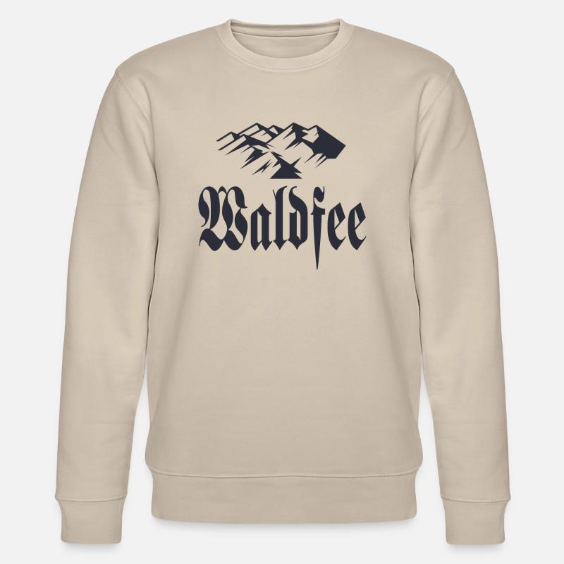 Fée de la forêt - Sweat bio CHANGER Stanley/Stella Unisexe - beige