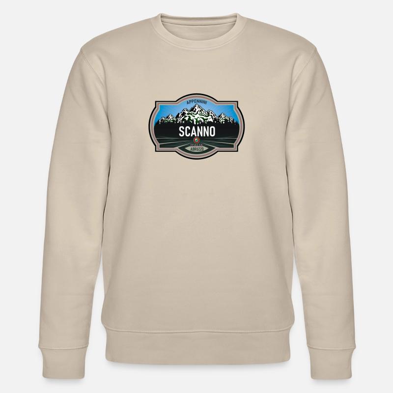 Scanno Abruzzen - Stanley/Stella Unisex Bio-Sweatshirt CHANGER  - Beige