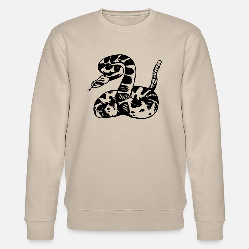 rattlesnake - Sweat bio CHANGER Stanley/Stella Unisexe - beige