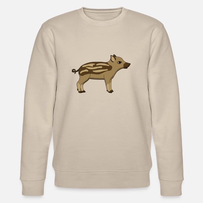 frischling steht - Stanley/Stella Unisex Bio-Sweatshirt CHANGER  - Beige