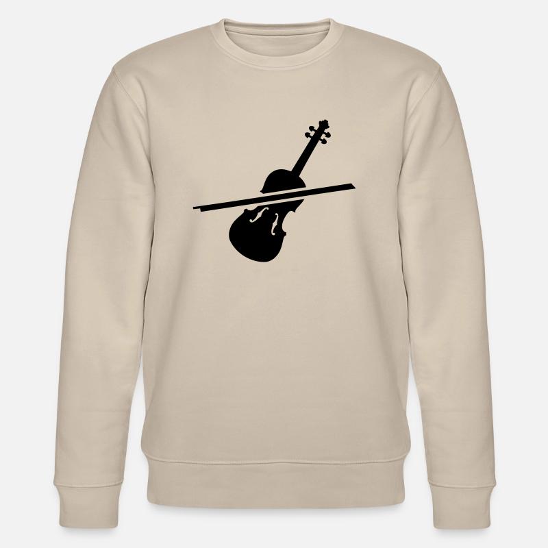 Violon - Sweat bio CHANGER Stanley/Stella Unisexe - beige