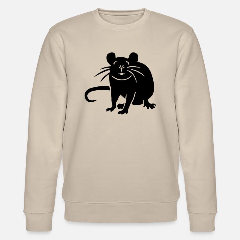 Ratte - Stanley/Stella Unisex Bio-Sweatshirt CHANGER  - Beige