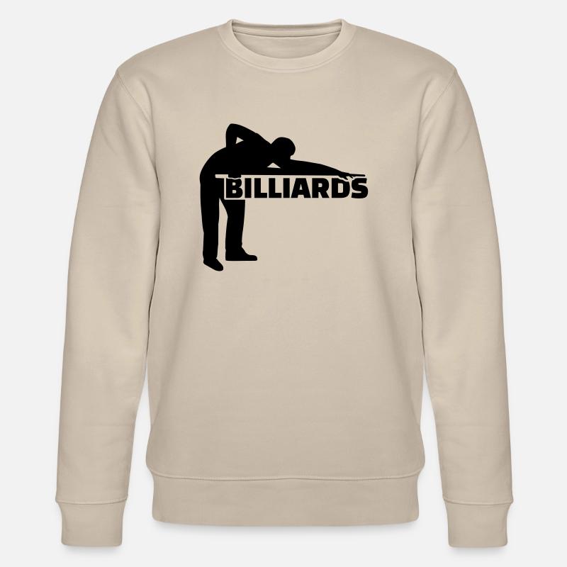 Billard - Stanley/Stella Unisex Bio-Sweatshirt CHANGER  - Beige