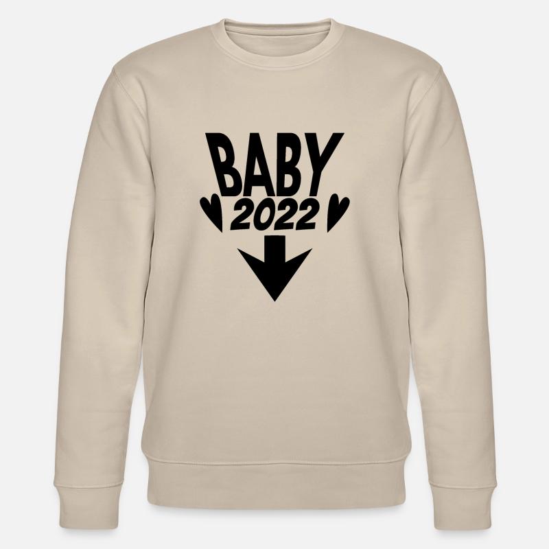 Baby 2022 - Stanley/Stella Unisex Bio-Sweatshirt CHANGER  - Beige