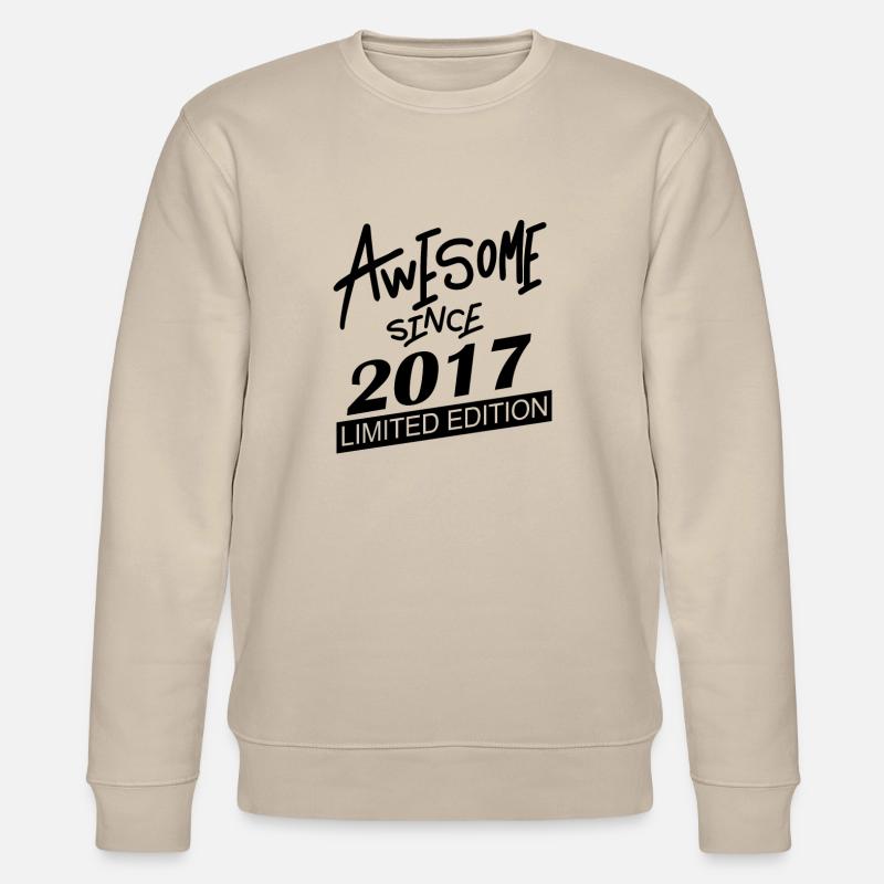 2017 - Millésime 2017 - Sweat bio CHANGER Stanley/Stella Unisexe - beige