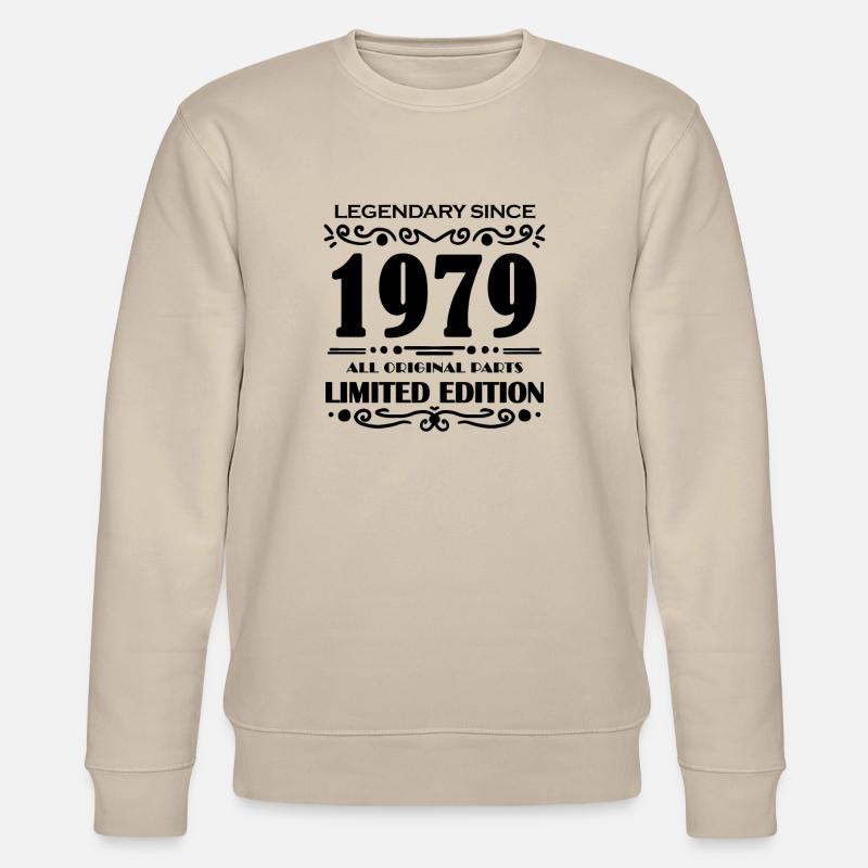 Année de construction 1979 - Sweat bio CHANGER Stanley/Stella Unisexe - beige