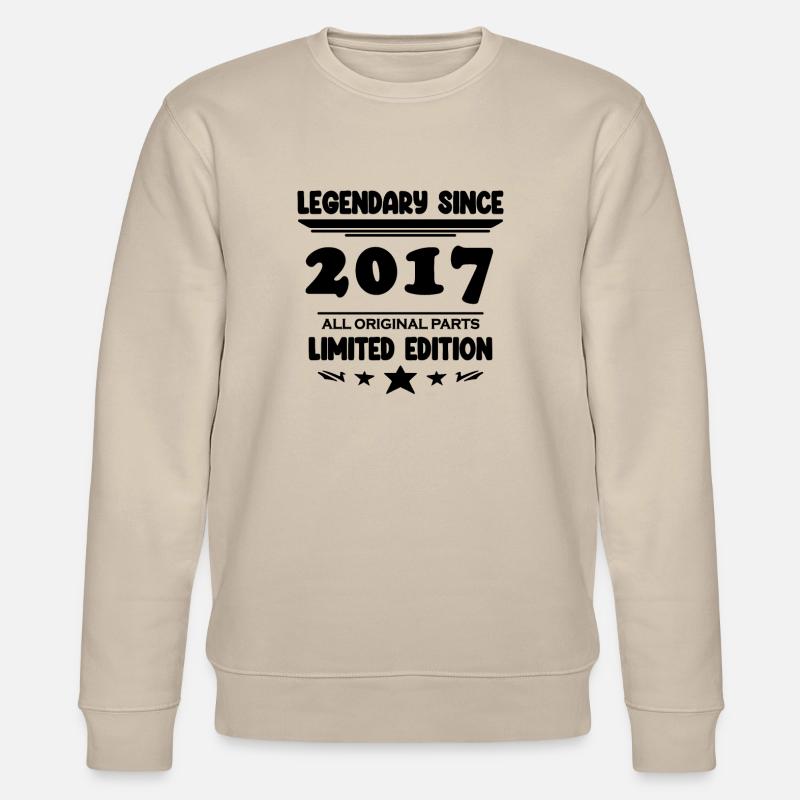 2017 - Année 2017 - Année 2017 - Sweat bio CHANGER Stanley/Stella Unisexe - beige