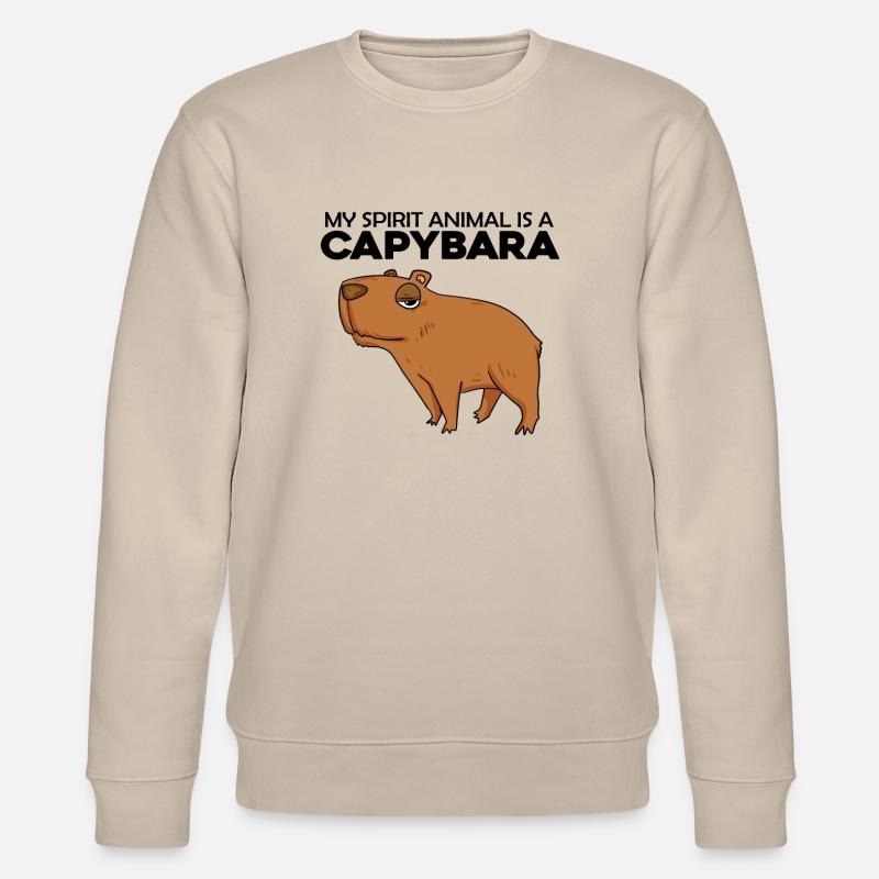 Capybara Capybara Cadeau - Sweat bio CHANGER Stanley/Stella Unisexe - beige