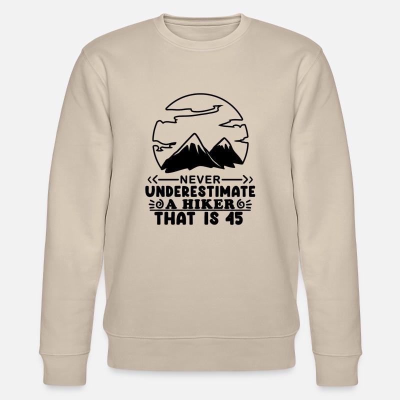 Cadeau de 45 ans - Sweat bio CHANGER Stanley/Stella Unisexe - beige