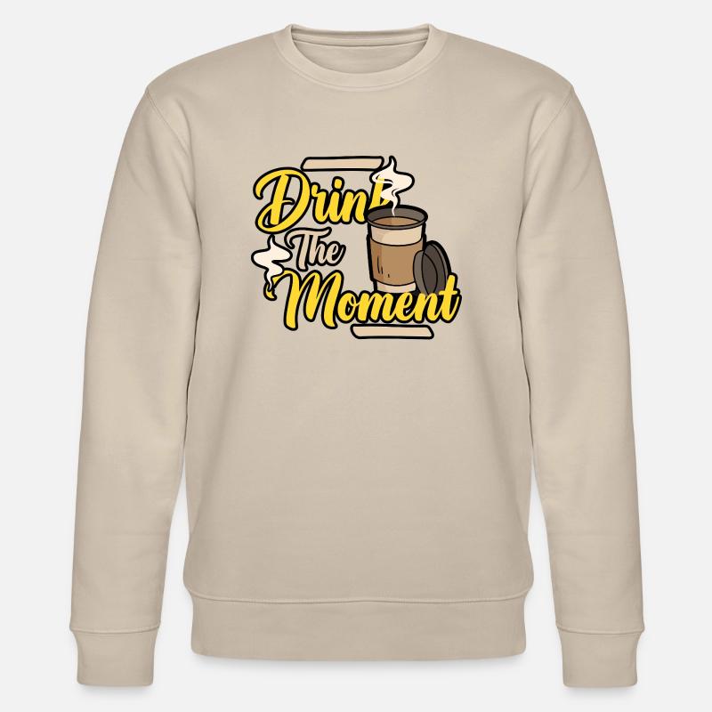 Kaffeepause - Stanley/Stella Unisex Bio-Sweatshirt CHANGER  - Beige