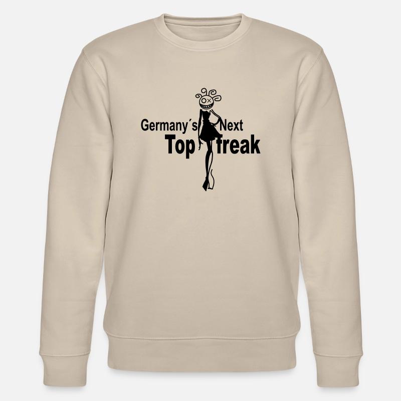 germany next top freak - Stanley/Stella Unisex Bio-Sweatshirt CHANGER - Beige