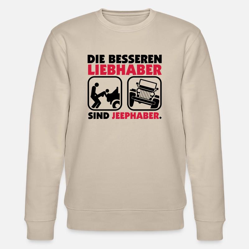 Ohne Worte. - Stanley/Stella Unisex Bio-Sweatshirt CHANGER  - Beige
